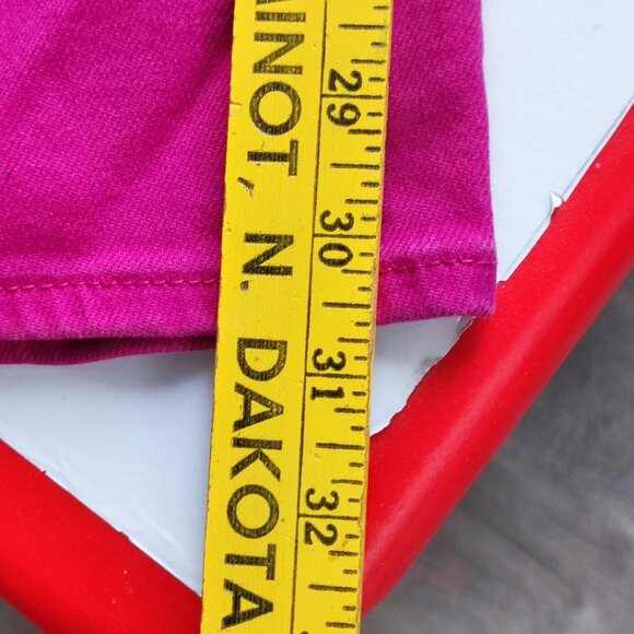 Levi's 414 classic straight jeans women's size 16W magenta - Picture 13 of 15